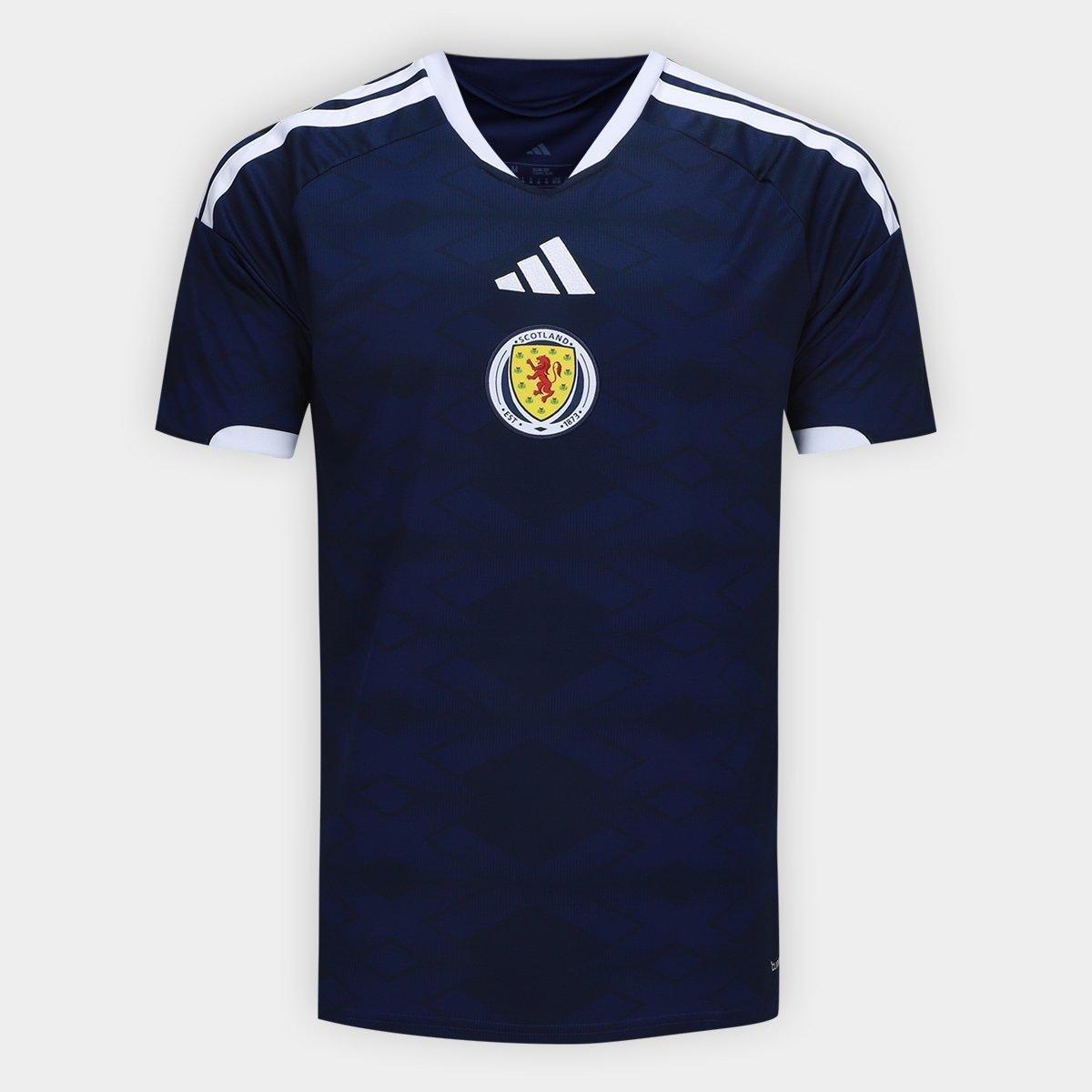 Camisa Seleção Escócia Home Torcedor 2026 s/n Adidas Masculina - 1