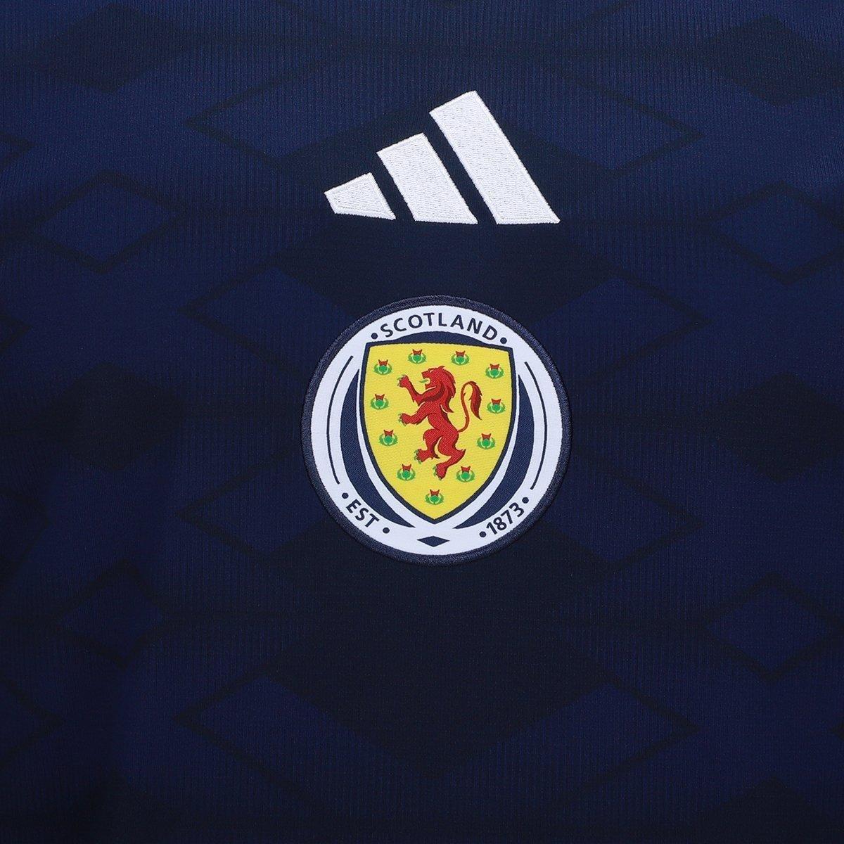 Camisa Seleção Escócia Home Torcedor 2026 s/n Adidas Masculina - 3