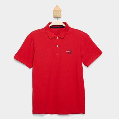 Camisa Polo Infantil Calvin Klein Casual