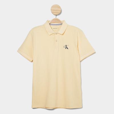 Camisa Polo Infantil Calvin Klein Casual