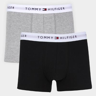 Kit Cueca Boxer Tommy Hilfiger Brief Masculina - 2 peças