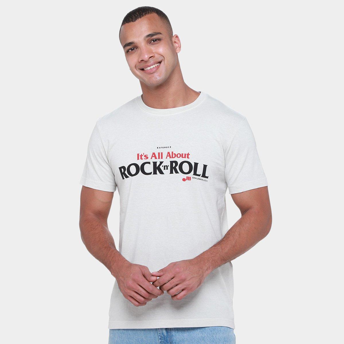 Camiseta Osklen Rock N Roll Masculina - 1