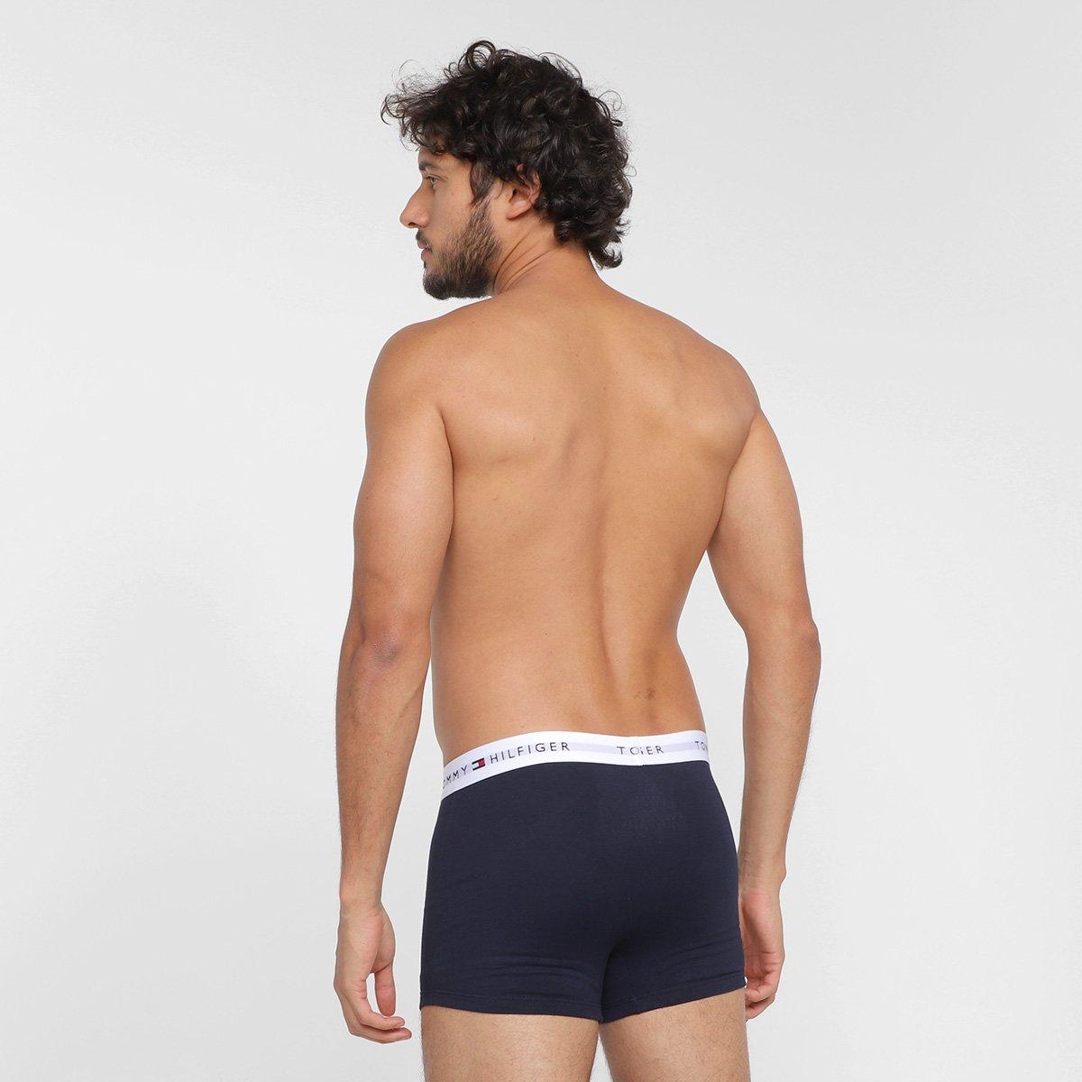 Kit Cueca Boxer Tommy Hilfiger Trunk Masculina - 3 Peças - 5