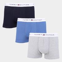 Kit Cueca Boxer Tommy Hilfiger Trunk Masculina - 3 Peças - 1
