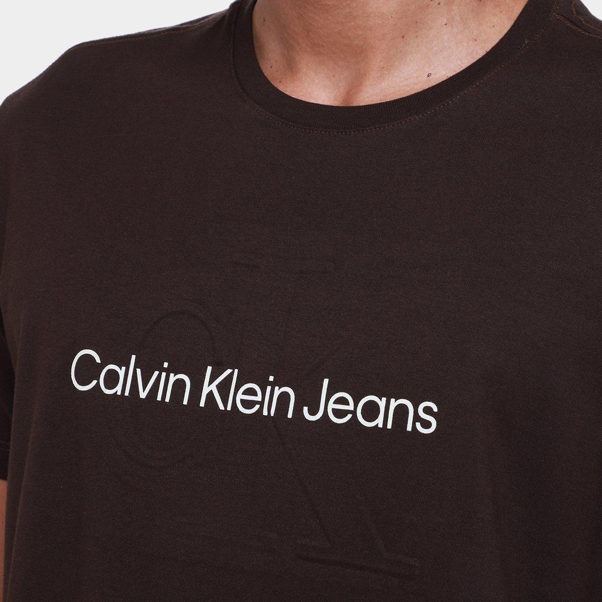 Camiseta Calvin Klein Embossed Masculina - 3