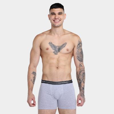 Kit Cueca Boxer Lupo Com Elástano 2 Peças