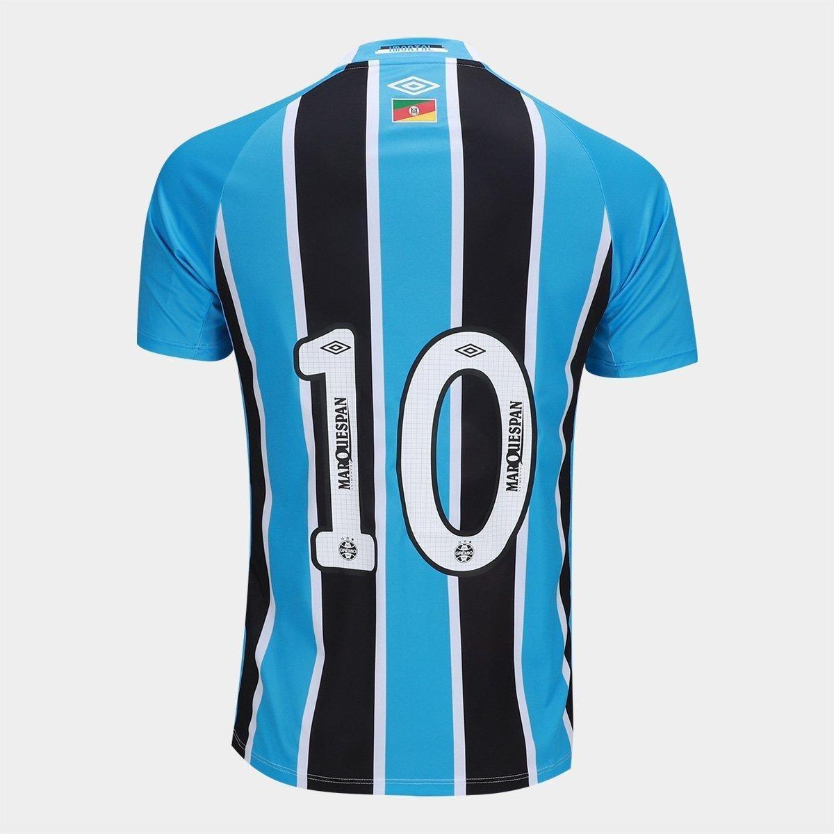 Camisa Grêmio I 25/26 N°10 Torcedor Umbro Masculina - 2