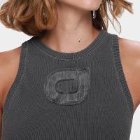 Vestido Canelado Colcci Fenda Lateral Feminino - 3