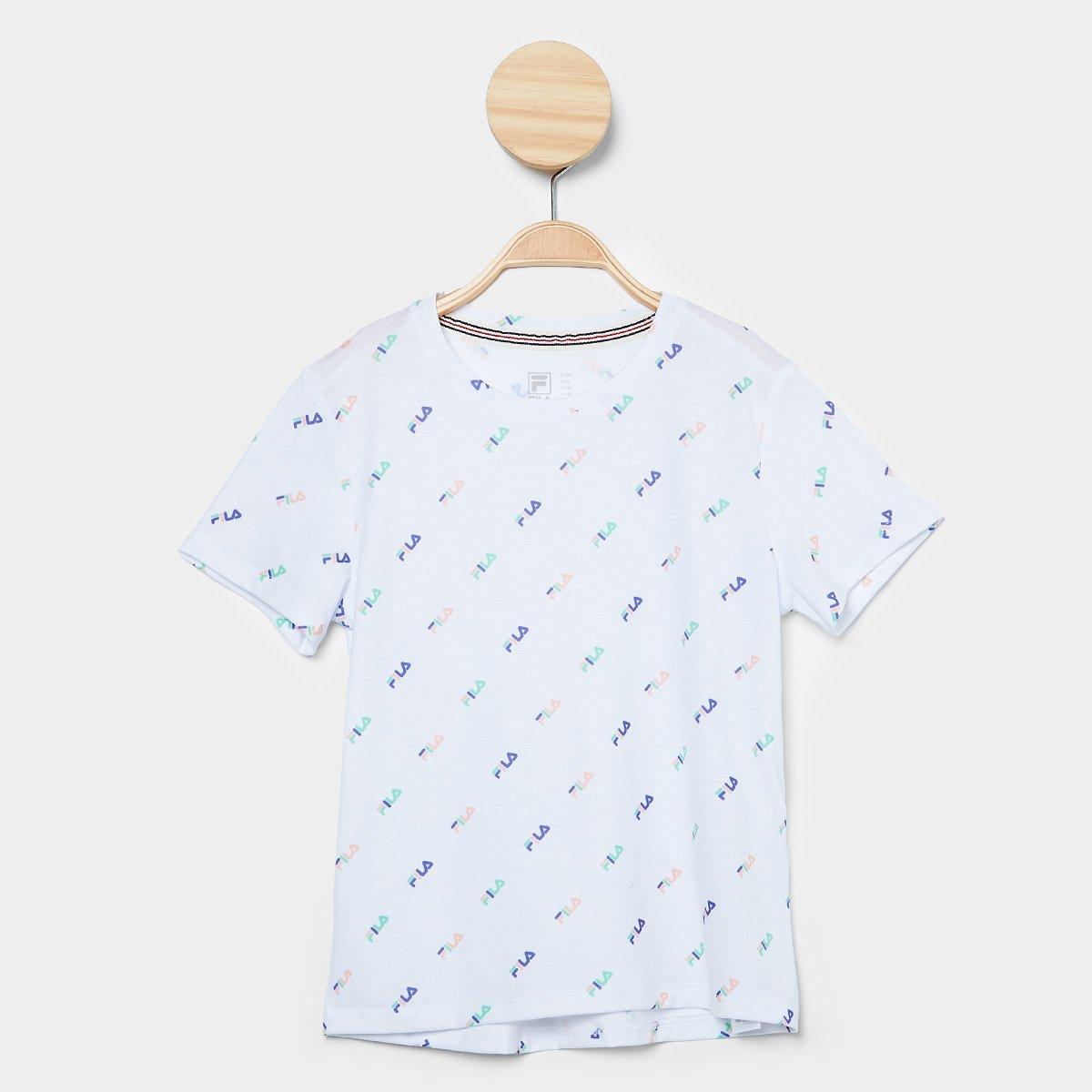 Camiseta Infantil Fila Full Menina - 1