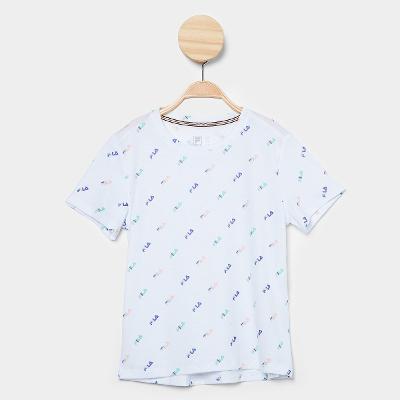 Camiseta Infantil Fila Full Menina