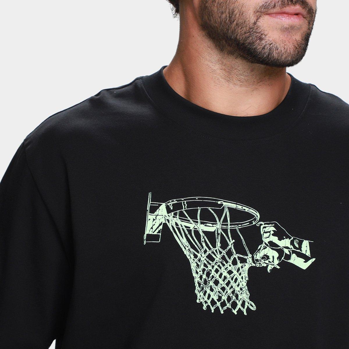 Camiseta New Balance Hoops Masculina - 3