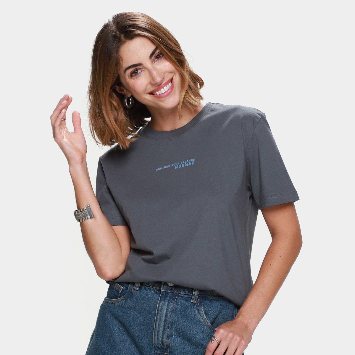 Camiseta Mormaii Pent Casual Feminina - 1