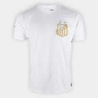 Kit Camisa Santos Pelé Athleta Comemorativa 1000 Gols C/2 Masculina - 3