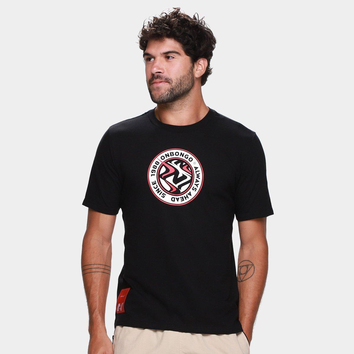 Camiseta Onbongo Casual Masculina - 1
