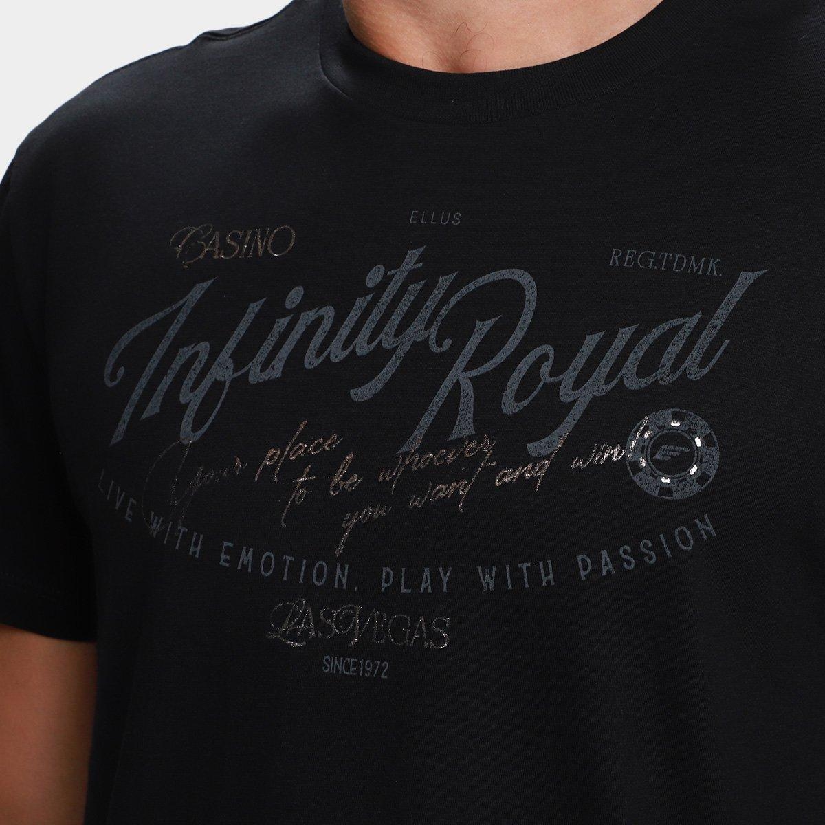 Camiseta Ellus  Básica Masculina - 3