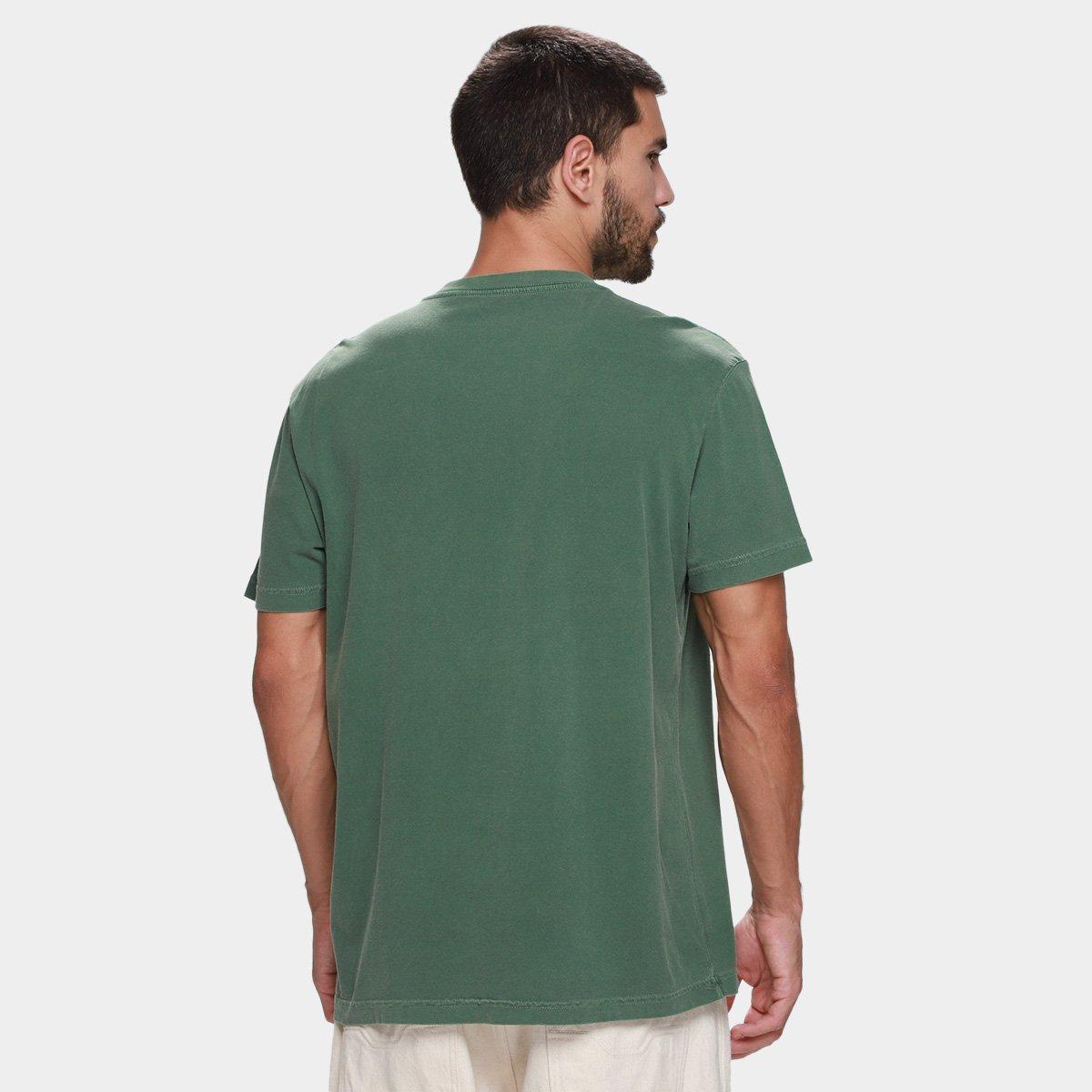 Camiseta Osklen Stone Carimbo Masculina - 2