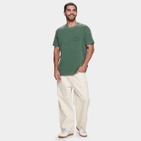 Camiseta Osklen Stone Carimbo Masculina - 4