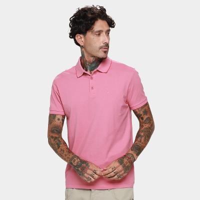 Camisa Polo Ellus Lisa Casual Masculina