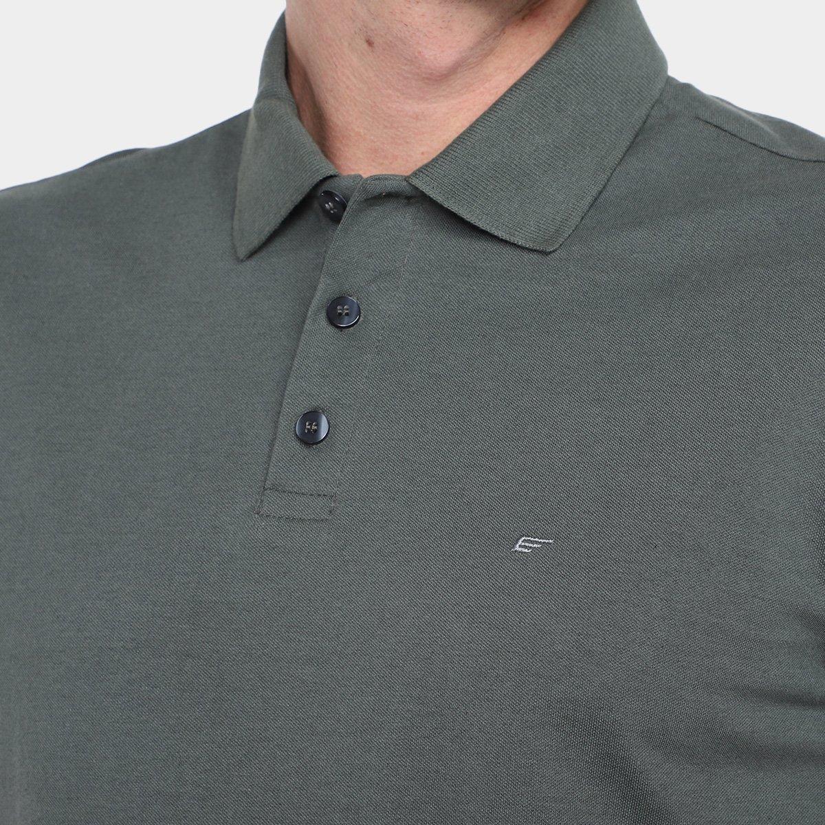 Camisa Polo Ellus Piquet Melange Easa Classic Masculina - 3