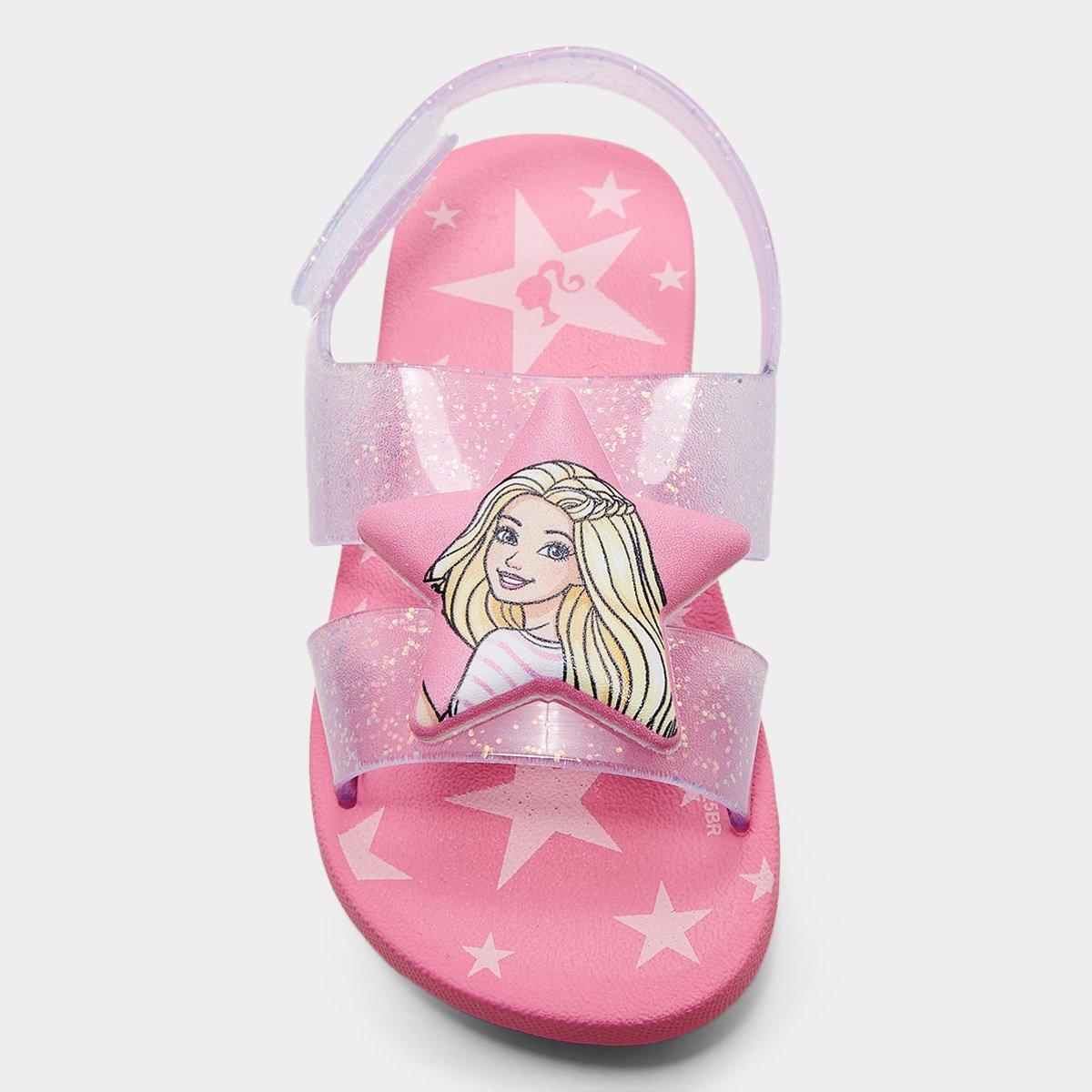 Sandália Infantil Grendene Barbie Popstar Menina - 5