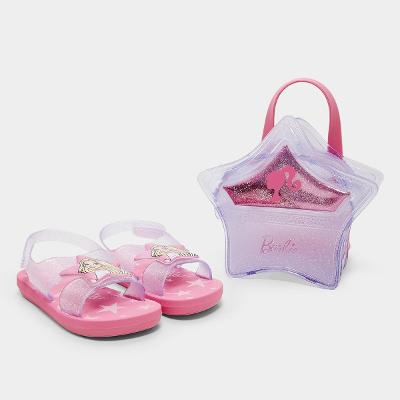 Sandália Infantil Grendene Barbie Popstar Menina