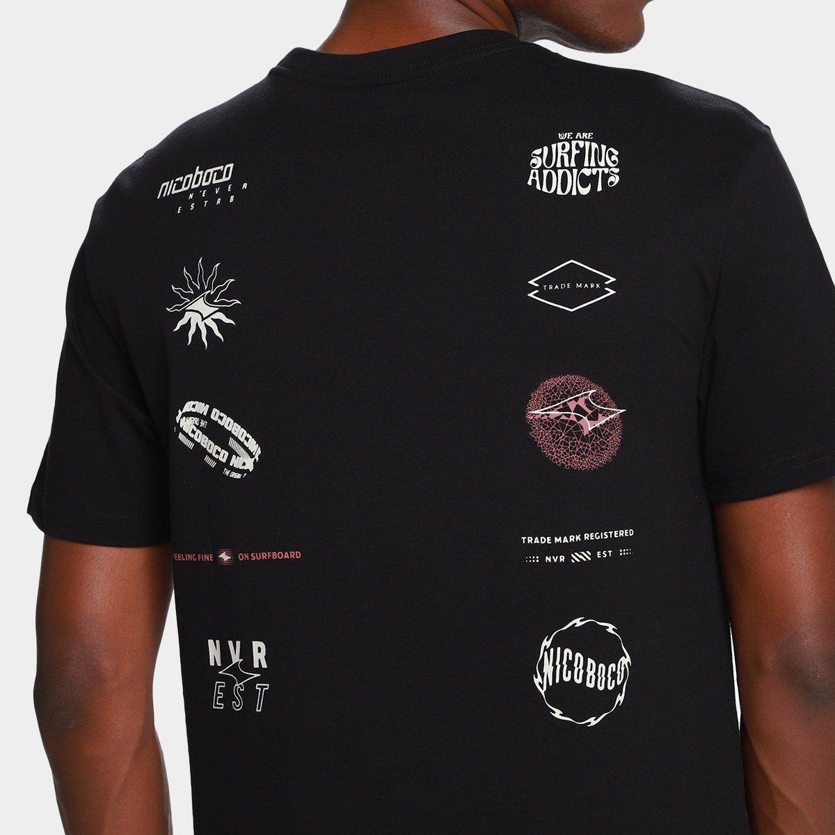 Camiseta Nicoboco Hollywood Masculina - 3