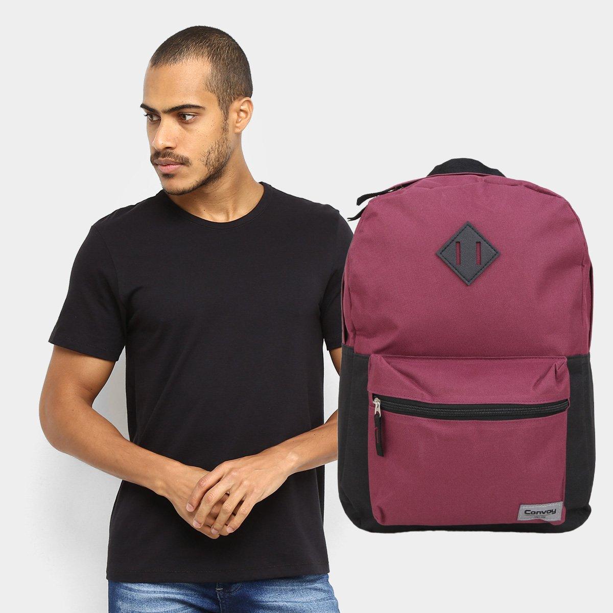 Kit Camiseta Slim Hering Básica Masculina + Mochila Yins Brasil - 1