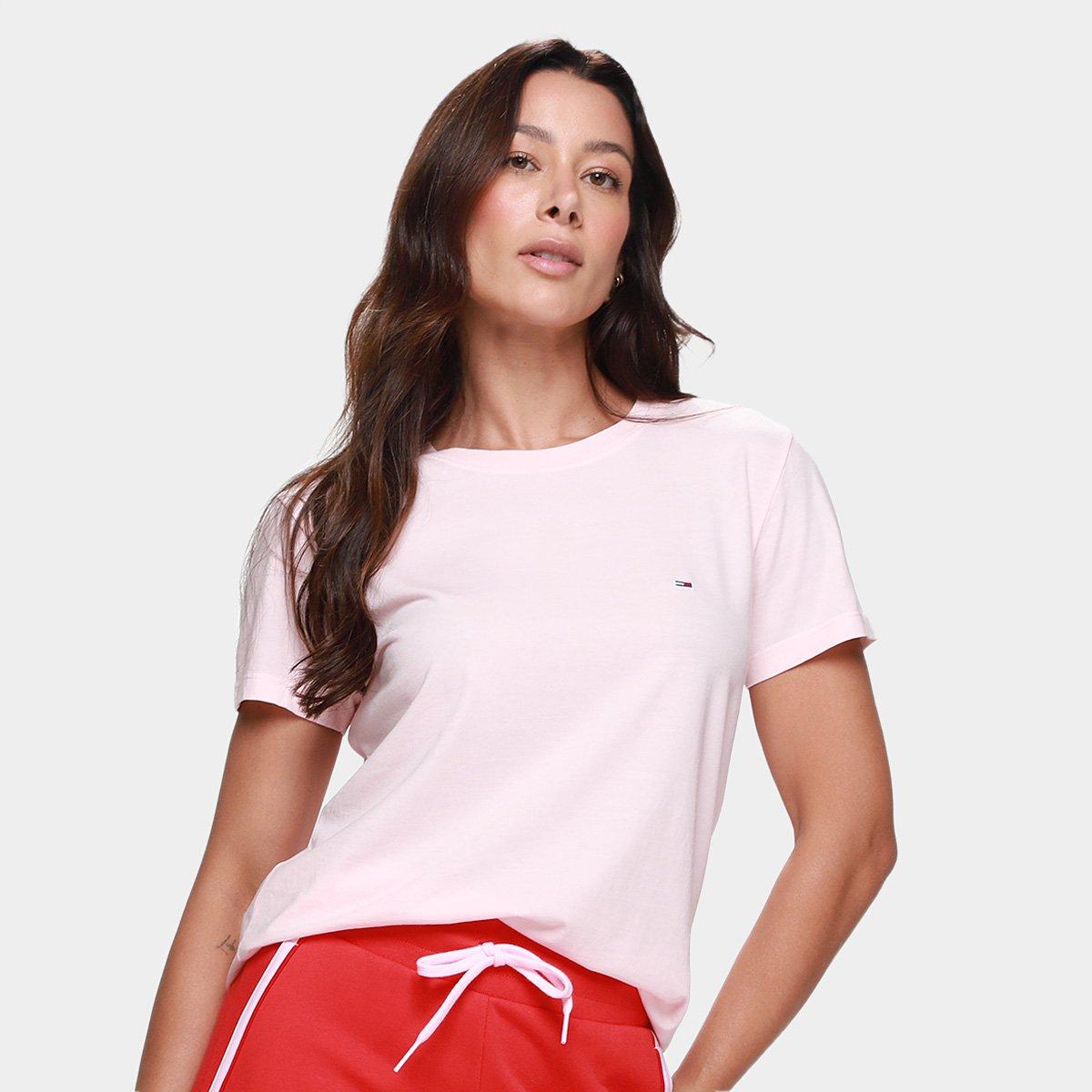 Camiseta Tommy Jeans Casual Feminina - 1