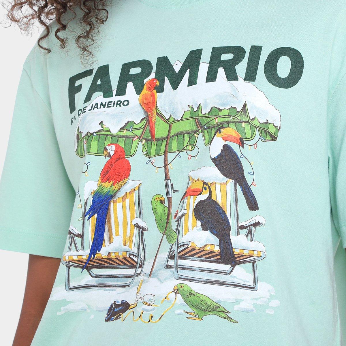 Camiseta Farm Media De Zero A Quarenta Graus Feminina - 3