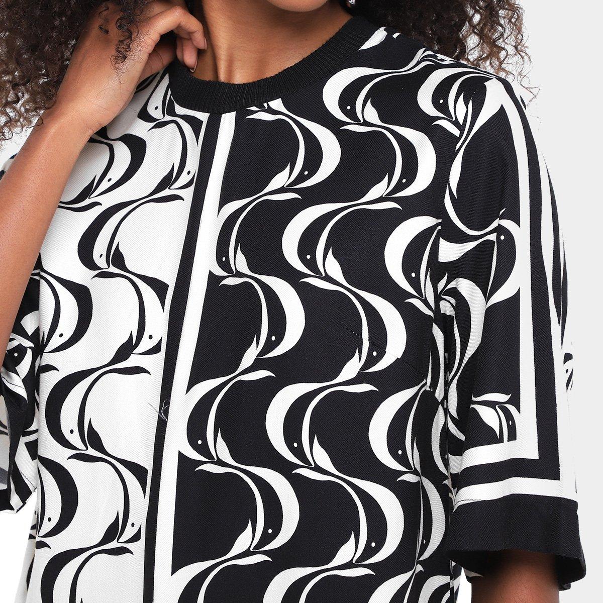 Vestido Farm T-Shirt Peixe Copa - 3