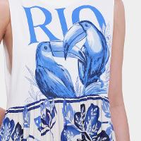 Vestido Cropped Farm Rio Tucanos - 3