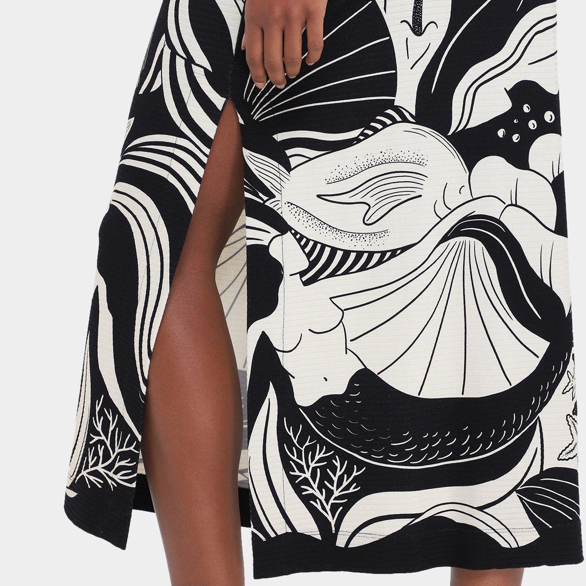 Vestido Farm Festa De Mar - 4