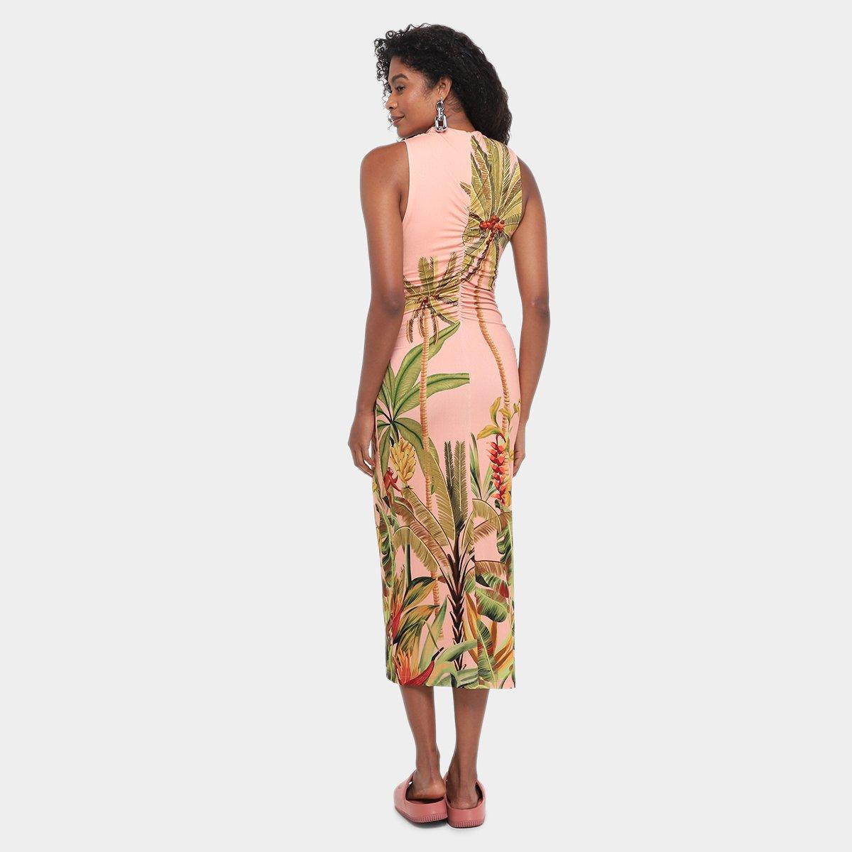 Vestido Farm Midi Jeri - 2