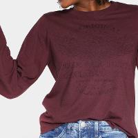 Camiseta Ellus Eagle Glitter Manga Longa Feminina - 3