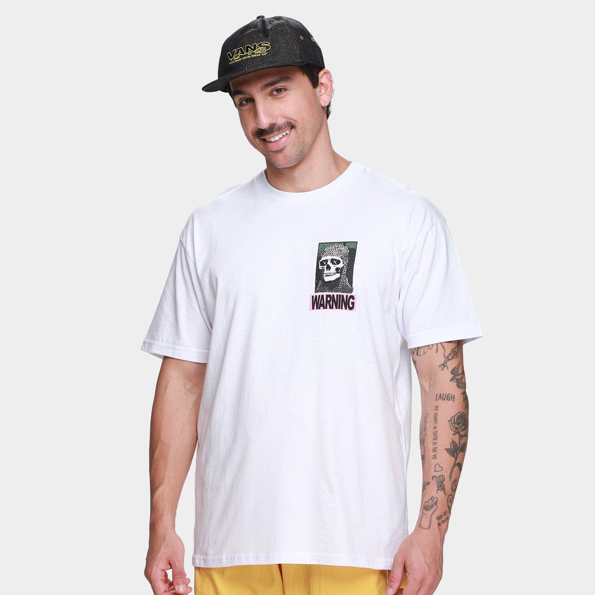 Camiseta Vans Warning Signs 4 Life Masculina - 1