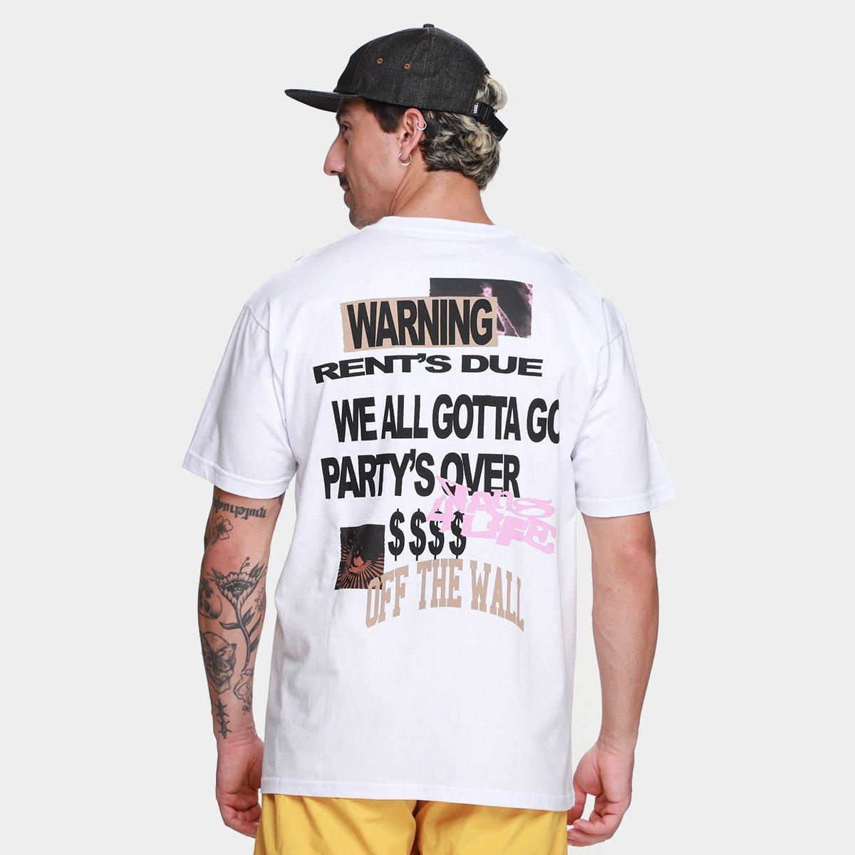 Camiseta Vans Warning Signs 4 Life Masculina - 2