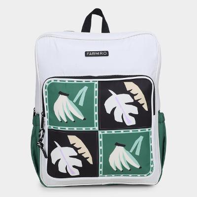 Mochila Farm Ginga Lenço Brasil Feminina