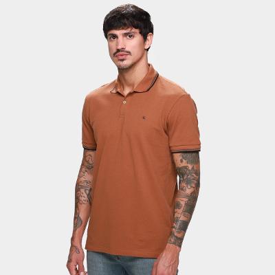 Camisa Polo Calvin Klein Casual Masculina