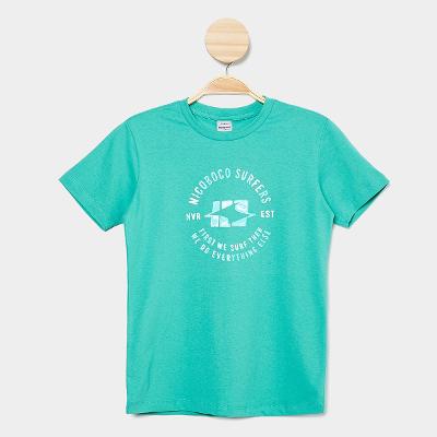 Camiseta Infantil Nicoboco Básica Moorea Menino