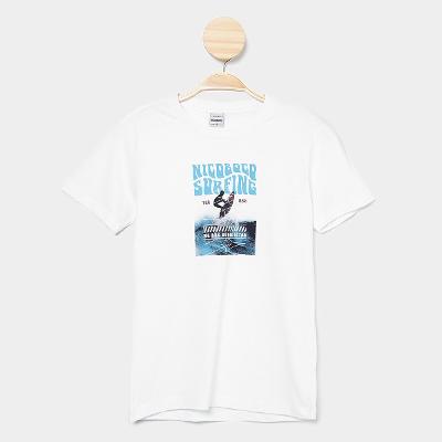Camiseta Infantil Nicoboco Básica Cozumel Menino