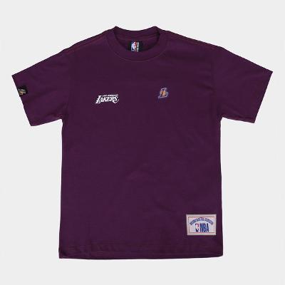 Camiseta Infantil NBA Los Angeles Lakers Mitchell & Ness Menino