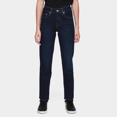 Calça Levis 724 High Rise Straight Feminina