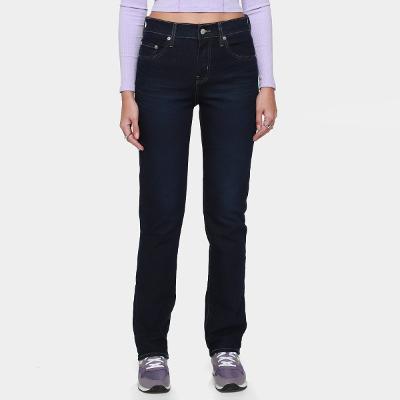 Calça Levis 724 High Rise Straight Feminina