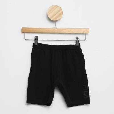 Bermuda Moletinho Juvenil Fila Basic Letter Menino