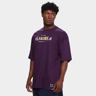 Camiseta NBA Class Lakers Mitchell & Ness Masculina