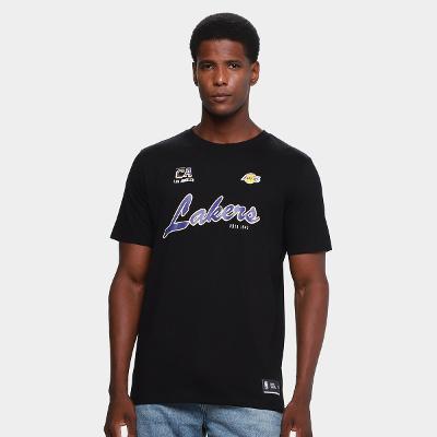 Camiseta NBA Mitchell & Ness Cursive Masculina