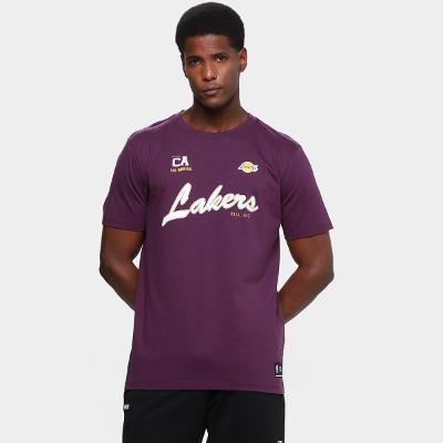 Camiseta NBA Mitchell & Ness Cursive Masculina