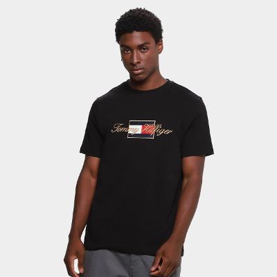 Camiseta Tommy Hilfiger Icon Gold Masculina