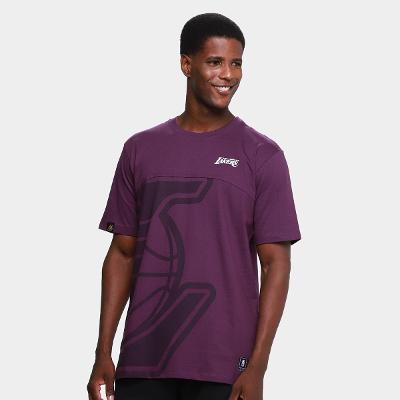 Camiseta NBA Los Angeles Lakers Mitchell & Ness Masculina