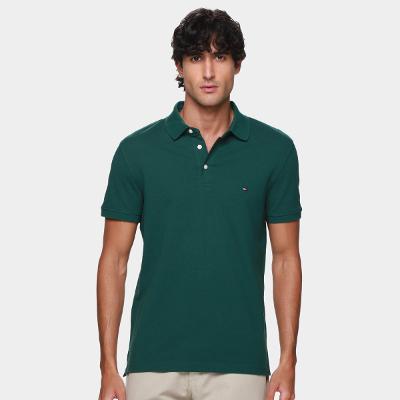 Camisa Polo Slim Tommy Hilfiger Casual Masculina